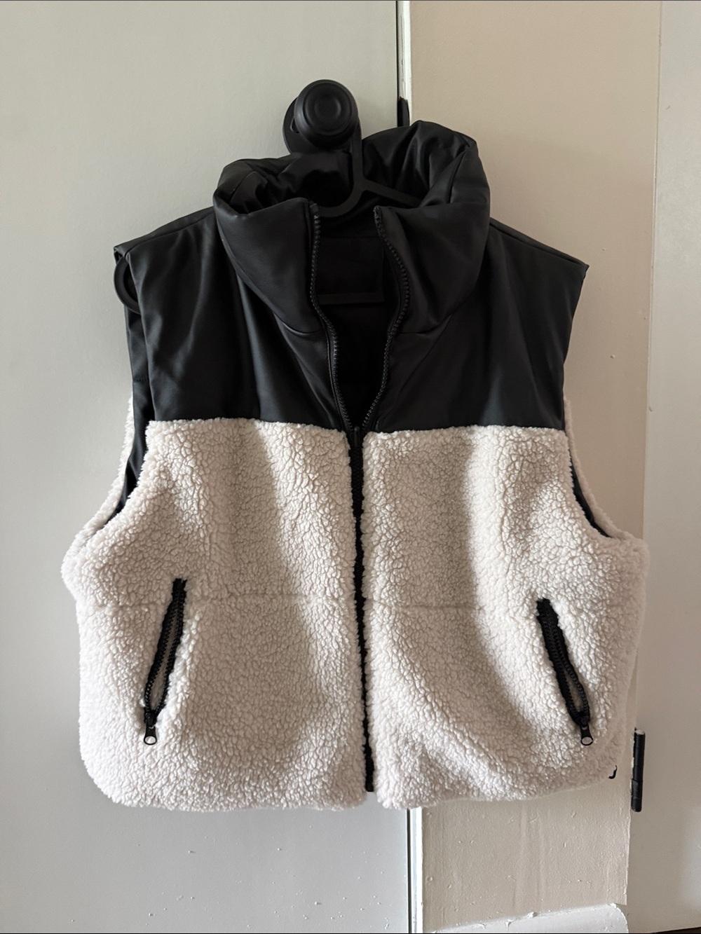 Reversible Sherpa Fleece Vest